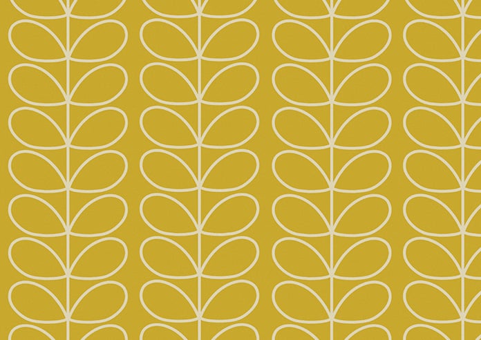 Orla Kiely Linear Stem, Sunflower - Twist&Fit Roller Blind - Image 6